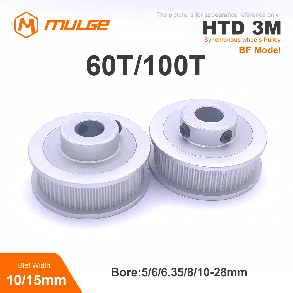 HTD3M Ÿ̹ , BF Ÿ , Ʈ  10mm, 15mm, 3D μ ǰ, 60T/100 , 5/6/6.35/8/10/12-25mm